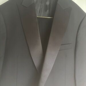 Luxury tuxedo, Black, Italian wool.